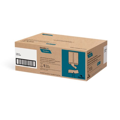 Cascades PRO Tandem Jumbo Roll Bath Tissue Dispenser, Single