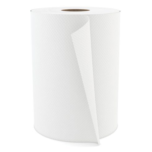 Roll Paper Towel, White, 1-Ply, 350 ft. - Cascades PRO