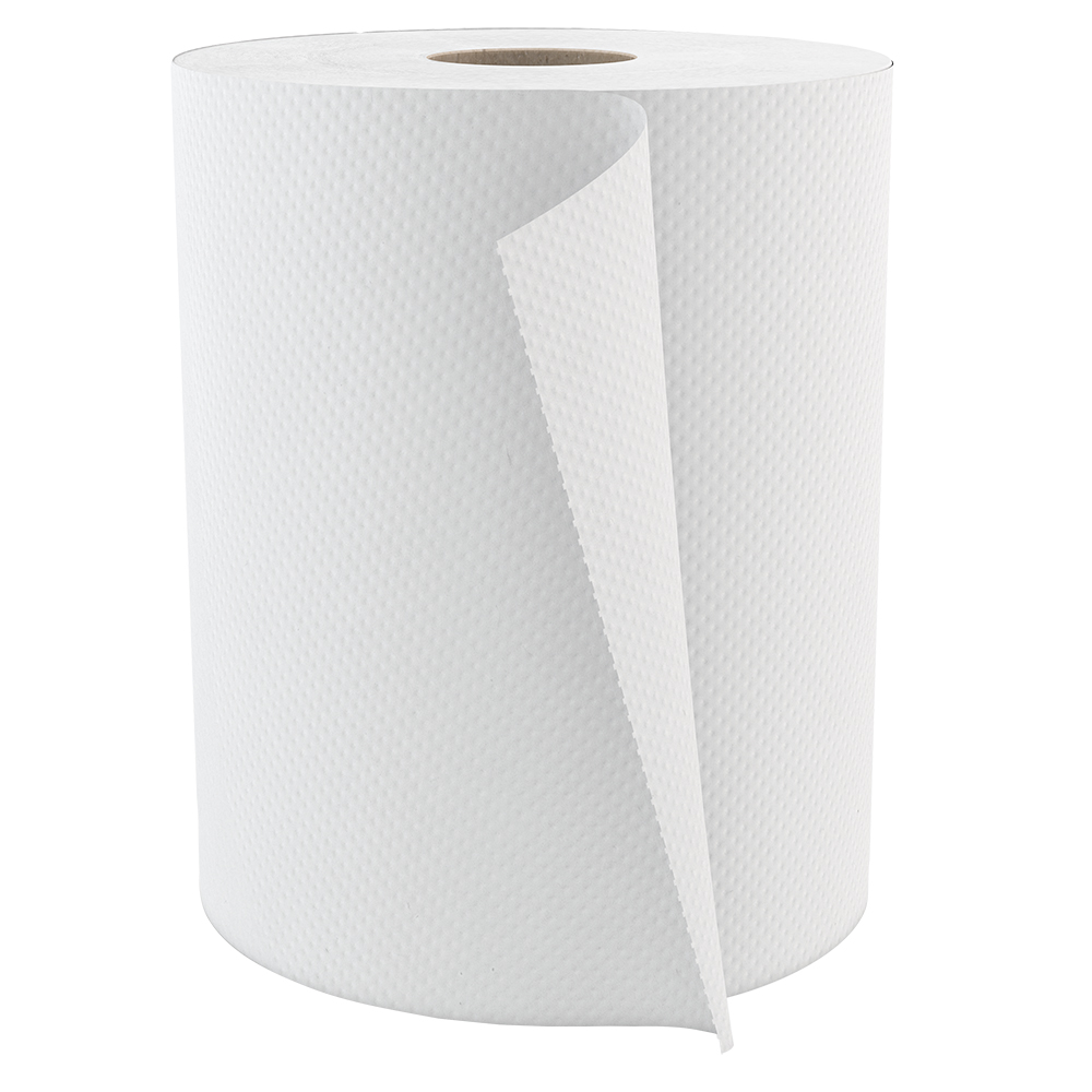 Cascades PRO Select Roll Paper Towel, 1-Ply, White, 600 feet, 12