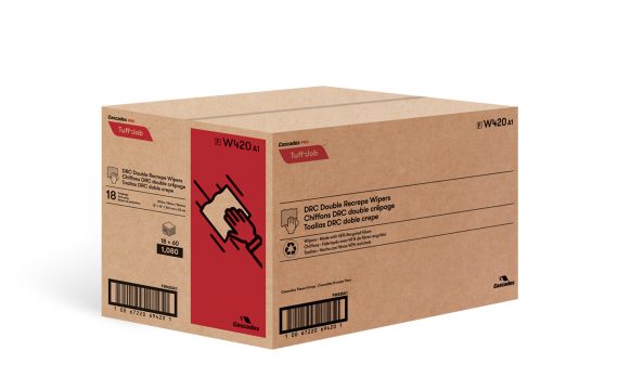 Cascades PRO Tuff-Job® Series 400 DRC Double Recrepe Wipers