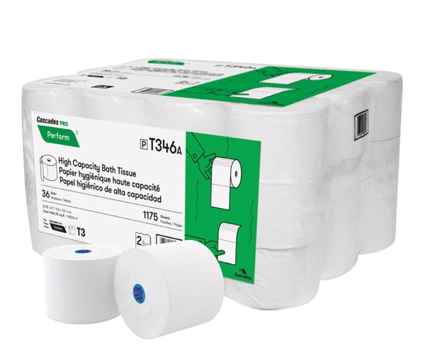 Perform Bathroom Tissue for Tandem Dispensers, Septic Safe, 2-Ply, White, 1,175/Roll, 36 Rolls/Carton