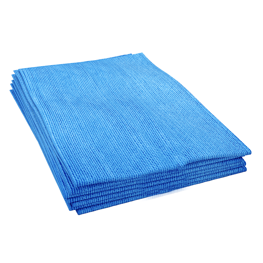 カーテン◆2枚1組◆フジエテキスタイル◆W278×H203◆D-2504KA2◆ Cascades PRO Tuff-Job Quarterfold Wipers, 1-Ply, Blue, 150 sheets